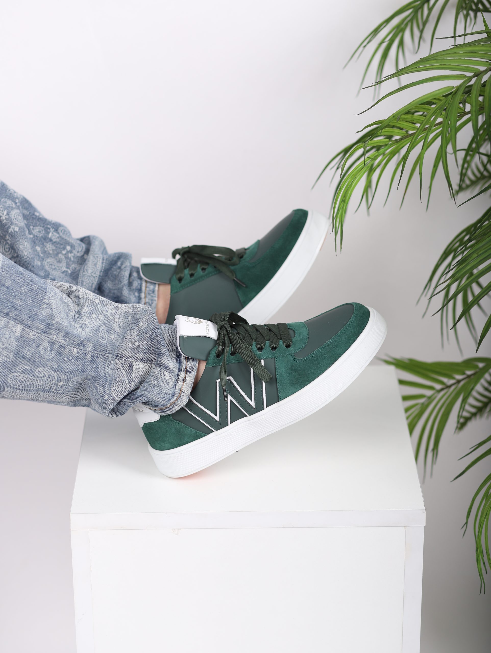 Grün Freizeitschuhe mit TPU-Sohlen