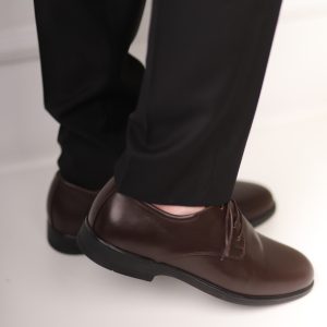 Echtleder Klassische dunkelbraune Herrenschuhe